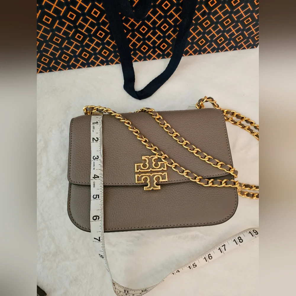 BRAND NEW! TORY BURCH BRITTEN ADJUSTABLE SHOULDER/CROSSBODY BAG & CARD CASE BUND - Picture 13 of 16